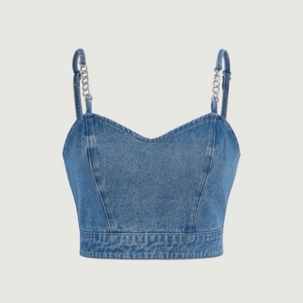 Denim Crop Top!
